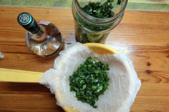 a kolanchoe és a vodka tinktúrája